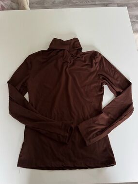 Brown Turtle Neck